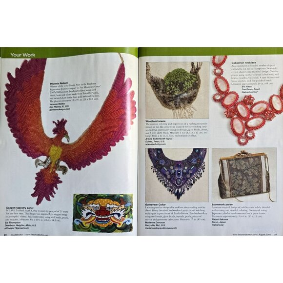 Bead And Button Magazine August 2008 Create A Beautiful Wire Work Pendant - Picture 4 of 14